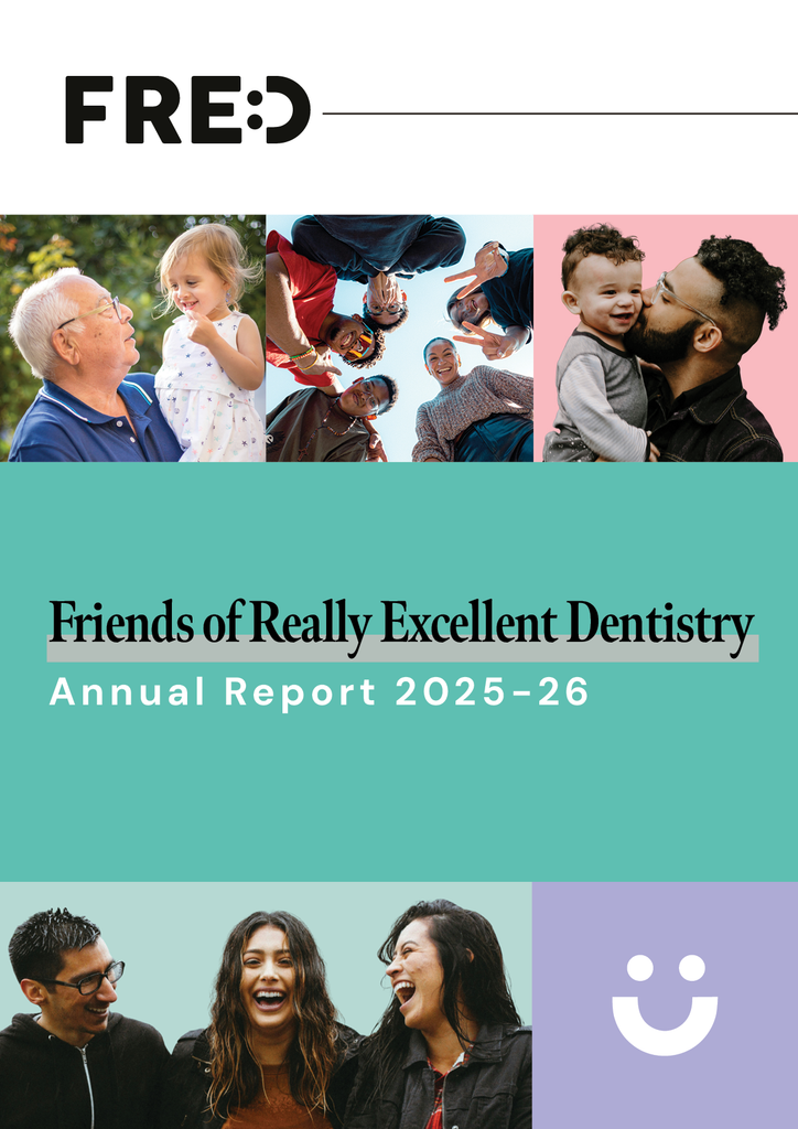 The cover of FRED's 2025-26 Annual Report